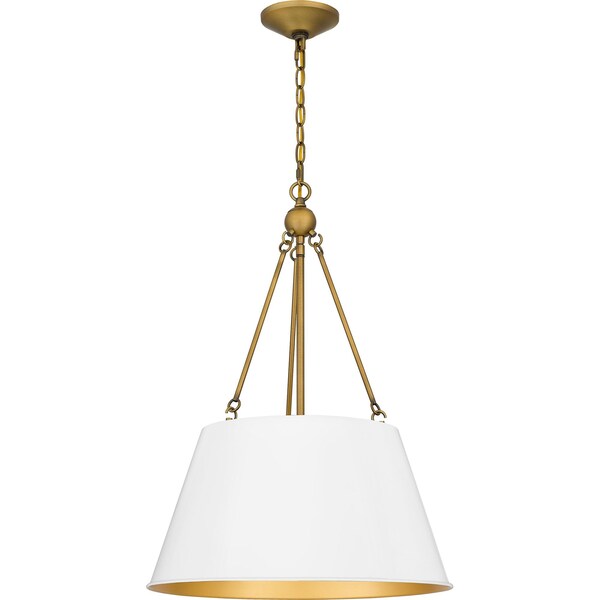 Quoizel Aberdale 4-Light White Lustre Pendant QP5597W - main